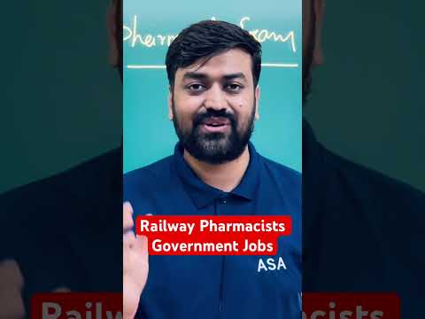 Railway Pharmacists Government Jobs #amarsayaracademy #pharmajob #government #job