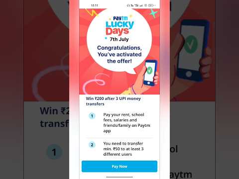 Earn ₹200 In Paytm|| Paytm New offer Telugu||