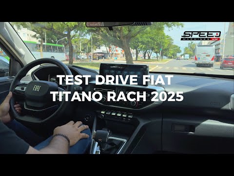 TEST DRIVE FIAT TITANO RANCH 2025 - ACELERANDO - FICHA TÉCNICA