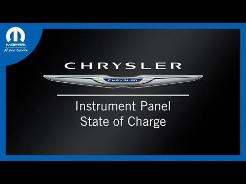 Instrument Panel State of Charge | How To | 2025 Chrysler Pacifica Hybrid