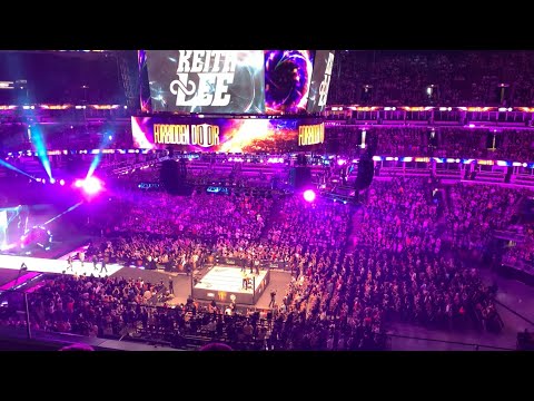 Keith Lee AEW Forbidden Door Entrance Live Crowd Footage