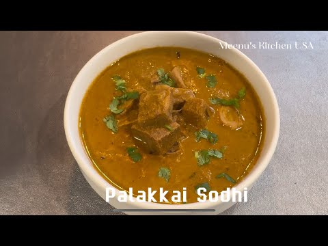 Healthy Chettinad Palakkai/ jackfruit Sodhi recipe.