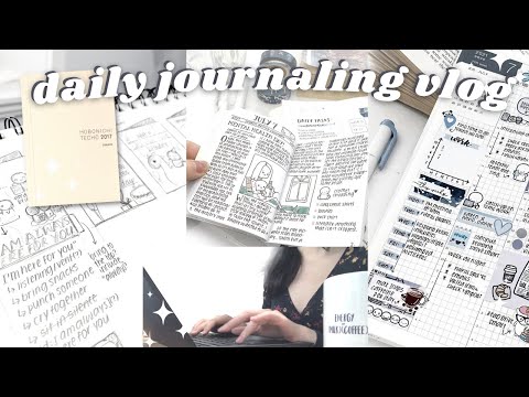 Daily Journaling Vlog: A Mundane Work Week | Hobonichi Cousin Planner