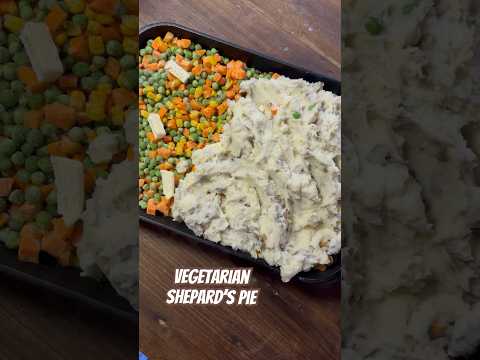 Today on the Homestead: Homemade Vegetarian Shepard’s Pie | Hearty & Easy Dinner Recipes #shorts