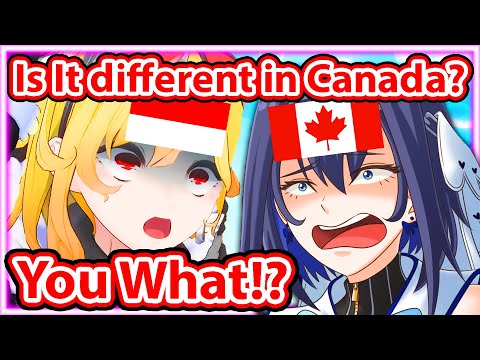 Kronii's IRL Fact in Canada Caught Kaela Off Guard 【Hololive】