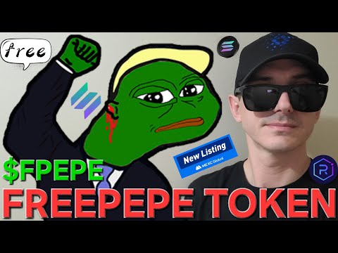 $FPEPE - FreePepe TOKEN CRYPTO COIN HOW TO BUY FPEPE FREECPEPE MEMECOIN MEXC GLOBAL SOLANA RAYDIUM