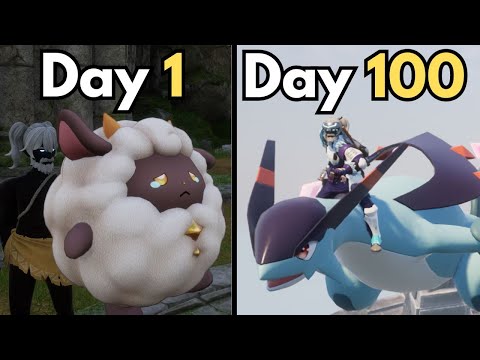 I Spent 100 Days Becoming the Greatest PALWORLD Trainer