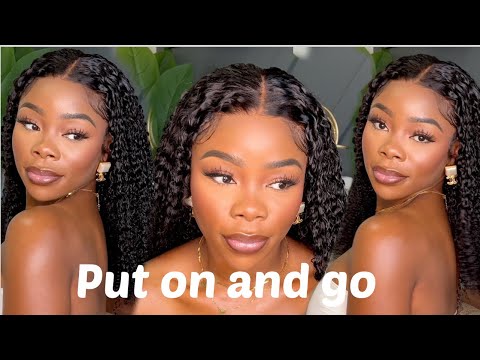 PRE-EVERYTHING *BEST* Beginner Wig! Glueless Wig + Ear Tab Tape. Install Under 10 Min Ft Nadula Hair