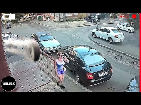 175 Shocking Moments Of Luckiest People Caught On Camera | Idiots In Cars!