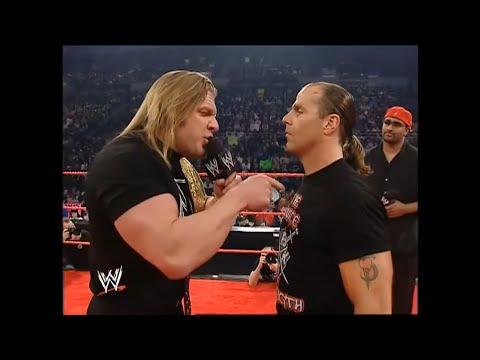 Shawn Michaels Triple H Coachman segment - RAW 12 January 2004