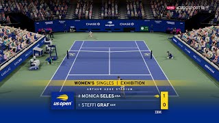 Tennis Elbow 4 || Monica Seles vs Steffi Graf in the US Open😍🔥