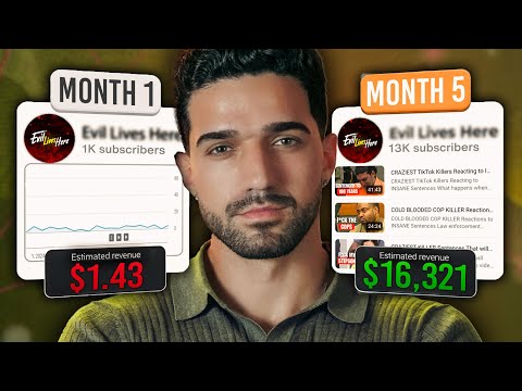 Proof That YouTube Can Change Your Life in 5 Months ($16,343/M)