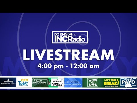 INCRadio Livestream | Monday, December 23, 2024 (4:00 PM - 12:00 MN)