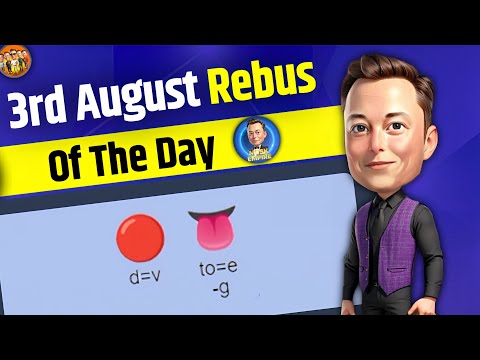 Musk Umpire daily Rebus of the day | 3 August Rebus of thy day X Empire | Rebus of thy day X empire