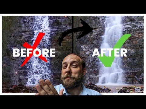 Long Exposure Waterfall Photography for Beginners | Create Motion Blur with Slow Shutter Speed