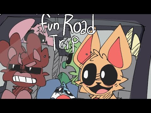 "Fun" road trip // Frowning Critters (au by eggritos)