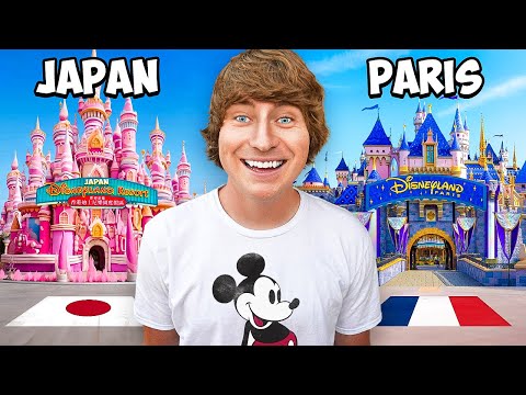 I Went To Every Disney Land In 100 Hours