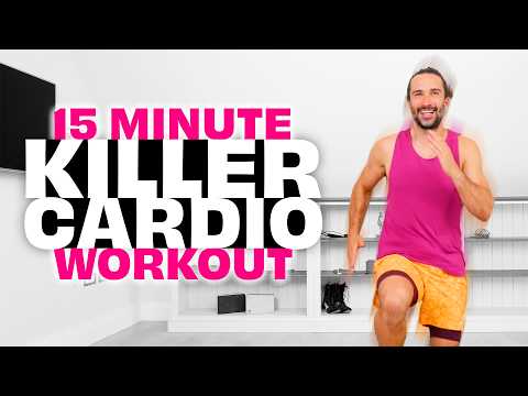 15 Minute NO EQUIPMENT Fat Burning Workout | Joe Wicks Workouts