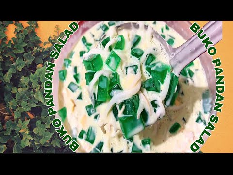 Buko Pandan Salad | #socreamy