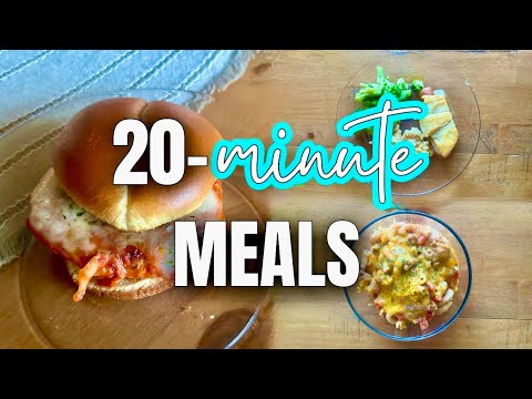 20 MINUTE DINNERS | Easy Family Recipes | What's for Dinner | MEL COOP