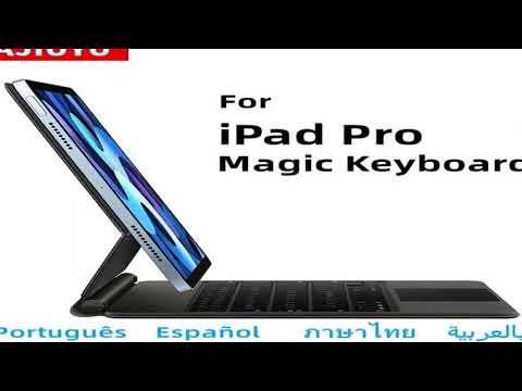 AJIUYU Magic Keyboard For iPad Pro 11 inch 12.9" 2018-2022 Air 5 4 10th 10.9" Sm