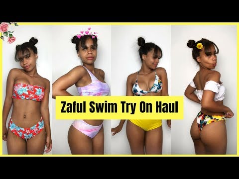 try on bikini haul feat. zaful 👙