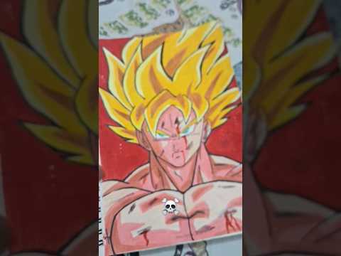 MY Top Artworks🗿 #animeartgallery #goku #animedrawing #shorts #animestyle #goku #gojo