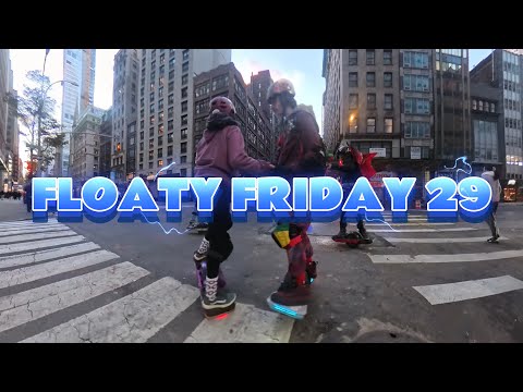 FLOATY FRIDAY 29 - VOL II #foryou  #insta360 #nyc #onewheel