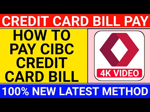 how to pay credit card bill cibc app | cibc credit card payment