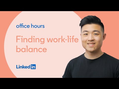 Finding work-life balance | Office Hours with Jensen Tung