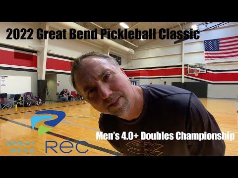 2022 Great Bend Pickleball Classic - Men's 4.0+ Championship