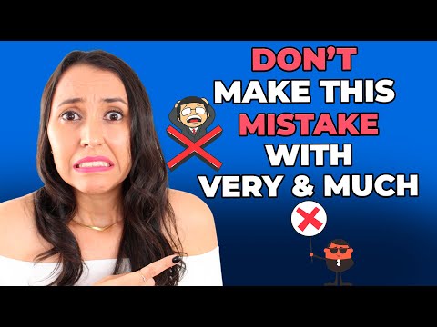 😱 Don't Make this Mistake With VERY & MUCH!