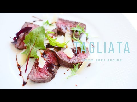 牛肉のタリアータ｜Tagliata