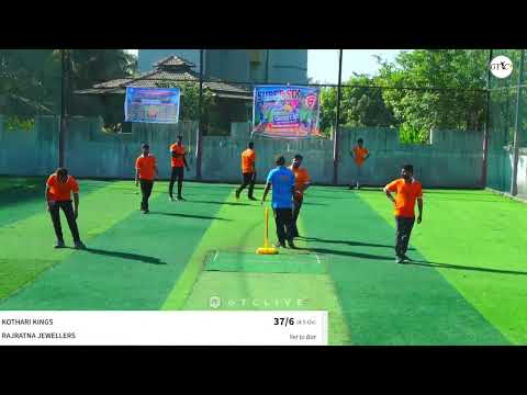 KOTHARI KINGS VS RAJRATNA JEWELLERS MATCH AT SHREE RAJASTHAN SHWETAMDAR MURTIPUJAK JAIN SANGH