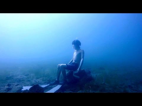 Freediving - Dive into the lake! - Lake Motosu, August 2015