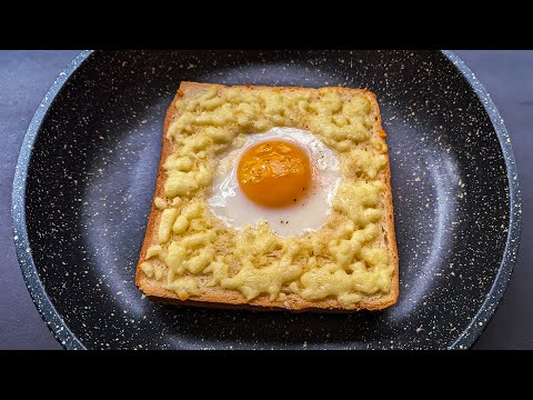 I've never eaten such delicious toast! 5 minutes quick breakfast! Easy, Delicious and Healthy!