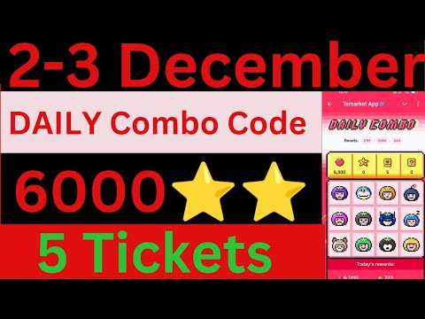 Tomarket daily Combo Code 🔥 Tomarket daily Combo 02/12/24 Code 🔥 TOMA token Received From Star 🌟🌟 ||