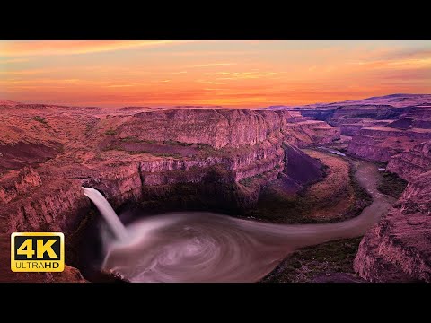 Fantastic Aerial Views of the World 4K with Soothing Music