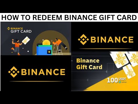 HOW TO REDEEM BINANCE GIFT CARD / BINANCE GIFT CARD / BINANCE