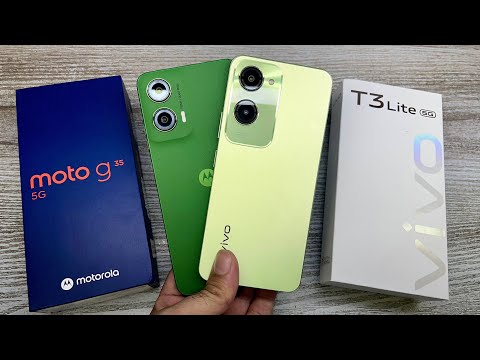 Moto G35 5g vs Vivo T3 lite 5g - Flipkart sale Discount 🔥| Gaming Processor 🎮| Best camera 📸