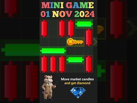 Hamster Kombat New Season Mini Game Solution 01 November 2024