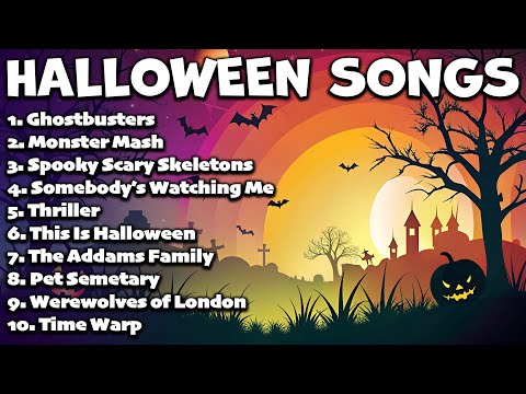 Clean Halloween Songs Playlist 🎃 Clean Halloween Music for School / Classroom