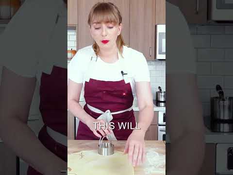 How To Cut Dumplings... #cooking #tutorial #shorts