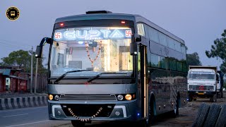 EICHER NEW LUXURY A/C Sleeper bus delivered to Gupta Travels by Shrinath Coach Crafters