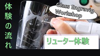 Glass engraving workshop with Leuther：Workshop Procedures