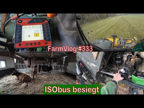 Farmvlog #333: Die 1. Rinder im neuen Stall | Agroplus 410 Dieselfilter umbauen