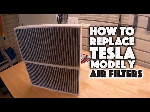 How to Replace Tesla Model Y Air Filters