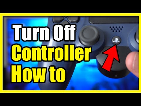 How to Turn Off PS4 Controller on PS4 Console (Easy Tutorial)