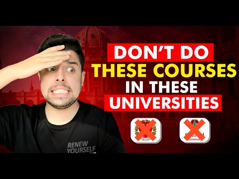 Shocking Truths Unveiled: Degrees to AVOID at All Costs When Studying Abroad!