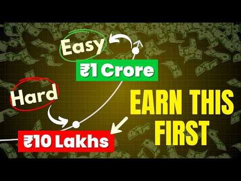 Saving ₹10 Lakhs Changes Everything | Why Earning 10 Lakhs Will Make You Crorepati in India